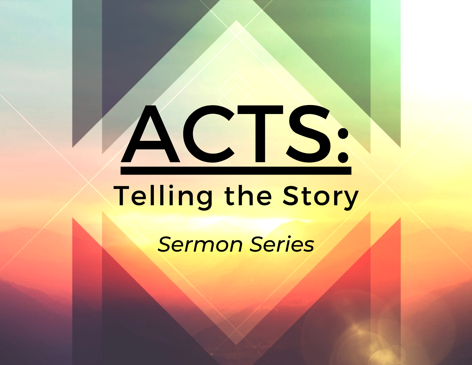 "Acts: Telling the Story" 1st in Series