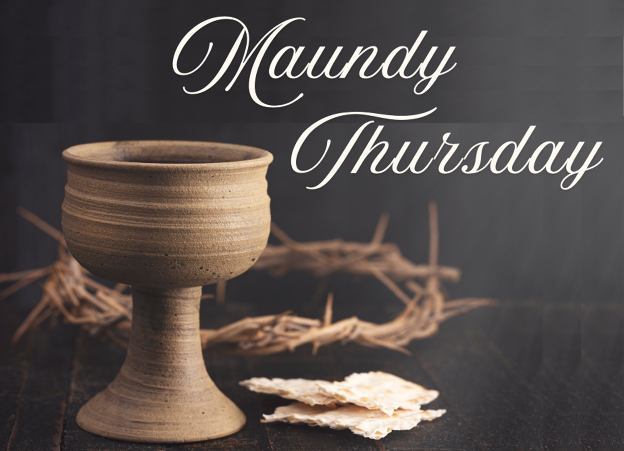 Maundy Thursday - Being Consecrated